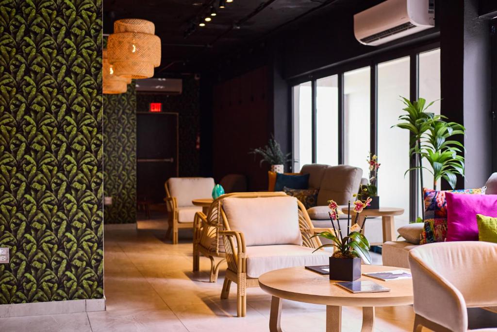 Posezení v ubytování Ola Boutique Hotel