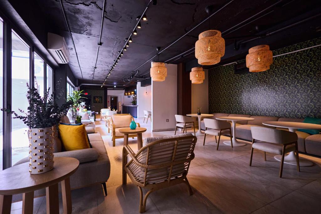 Posezení v ubytování Ola Boutique Hotel