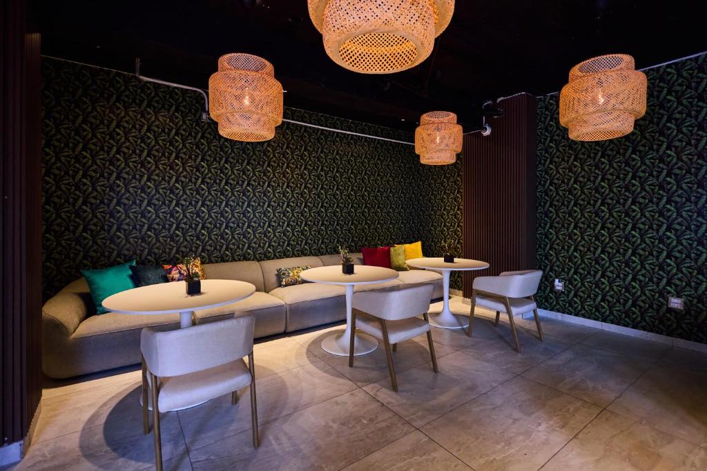 Posezení v ubytování Ola Boutique Hotel