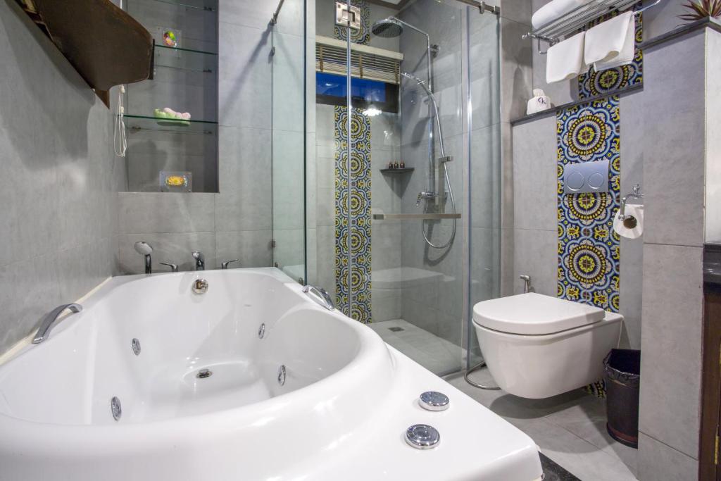 Koupelna v ubytování Chankam Boutique Hotel