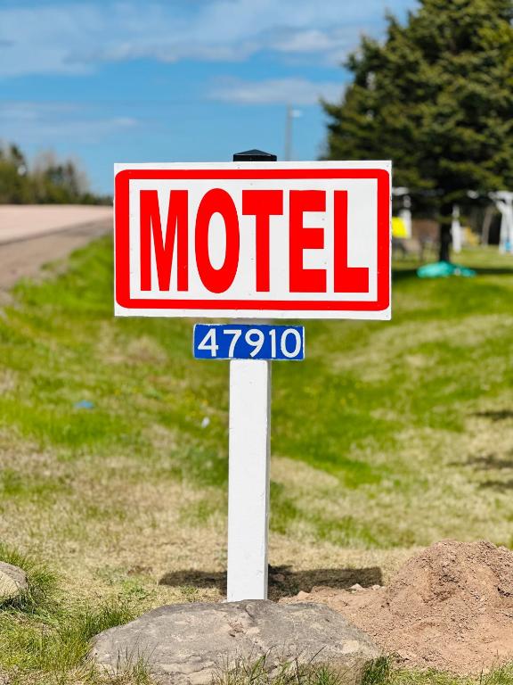 Certifikát, hodnocení, plakát nebo jiný dokument vystavený v ubytování Scenic Motel Moncton
