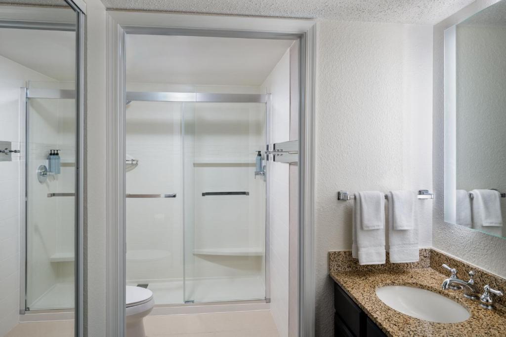 Koupelna v ubytování Residence Inn Washington, DC / Dupont Circle