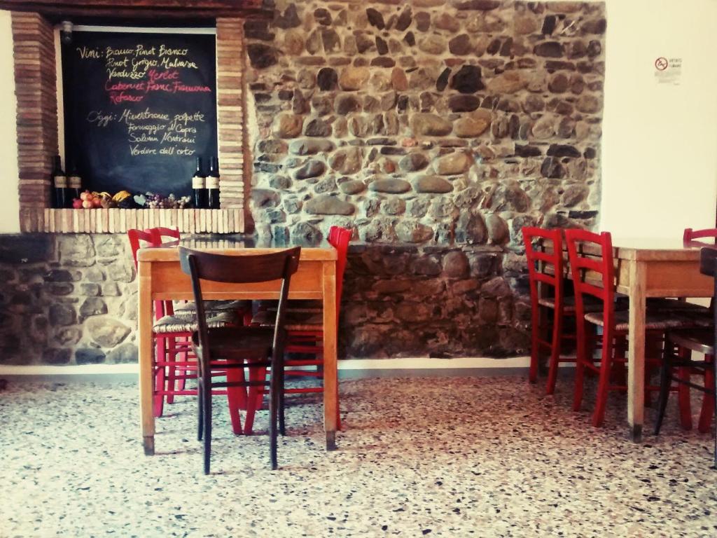 Restaurace v ubytování Agriturismo Scribano
