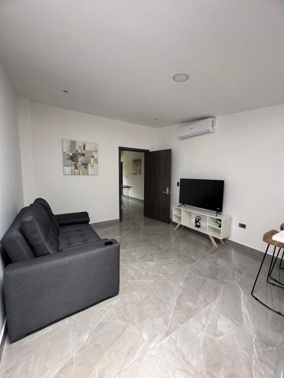 TV a/nebo společenská místnost v ubytování home 333 habitacion 337