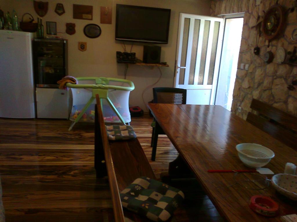 Kuchyň nebo kuchyňský kout v ubytování Apartments Silvana