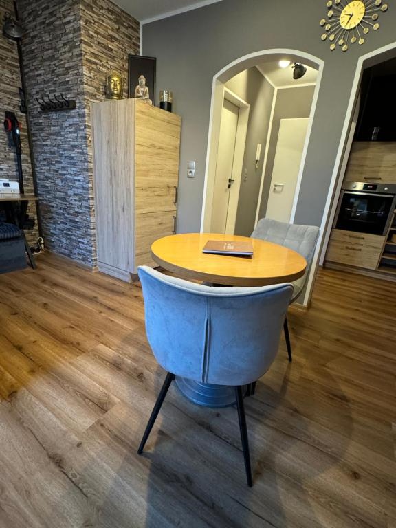 Kuchyň nebo kuchyňský kout v ubytování Nieman‘s Loft