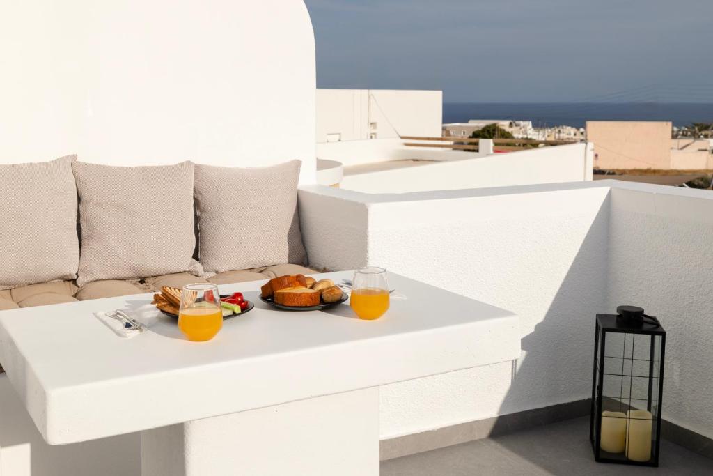 Nápoje v ubytování Commercio Suites Santorini