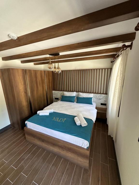 Postel nebo postele na pokoji v ubytování Vadi Bungalow