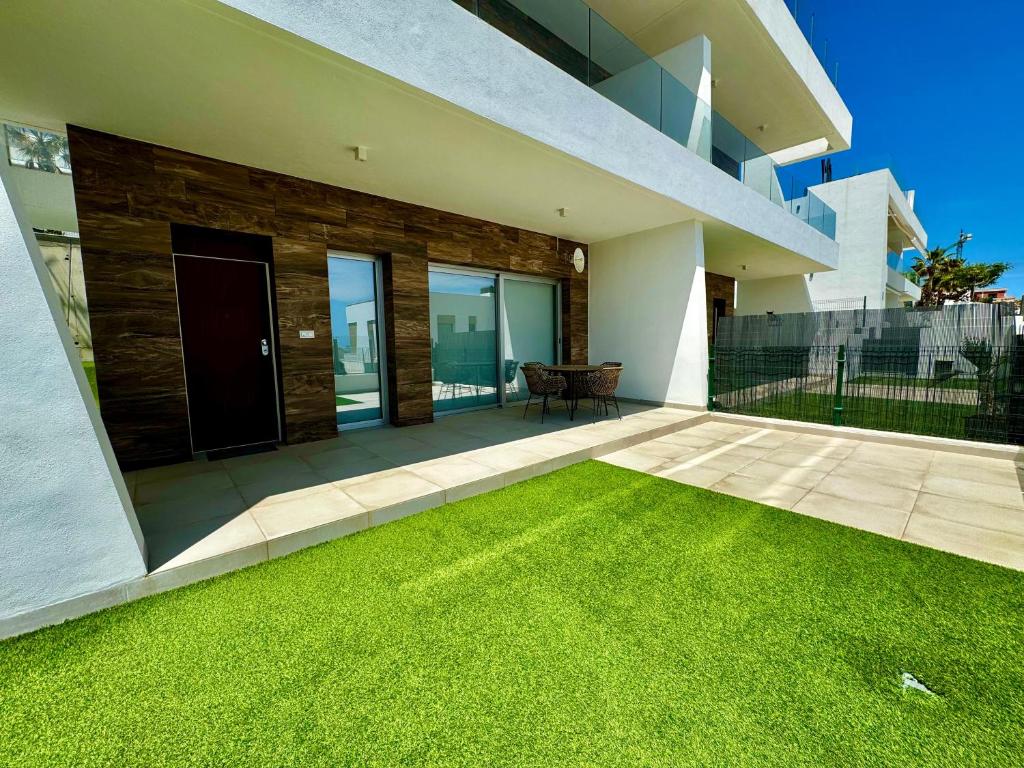 Bygningen som lejligheden ligger i