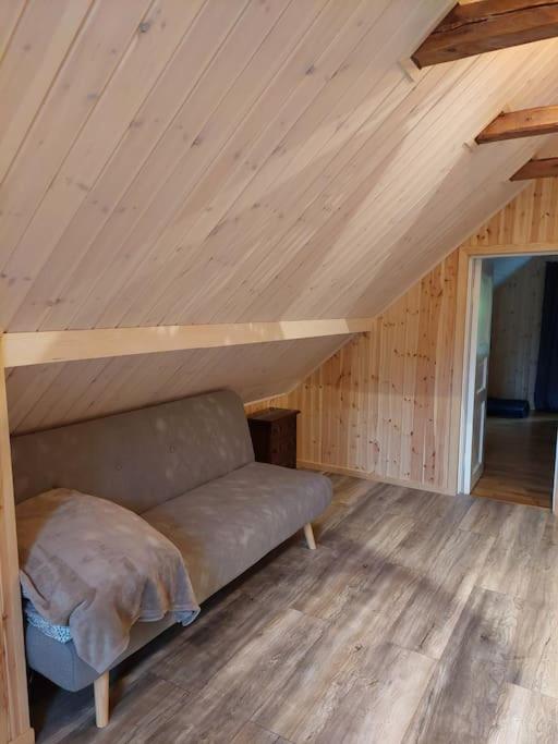 Postel nebo postele na pokoji v ubytování Dalen