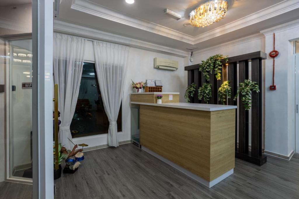 Vstupní hala nebo recepce v ubytování Nunuk Ragang Hotel