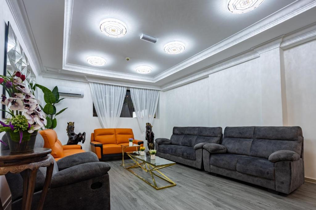 Posezení v ubytování Nunuk Ragang Hotel