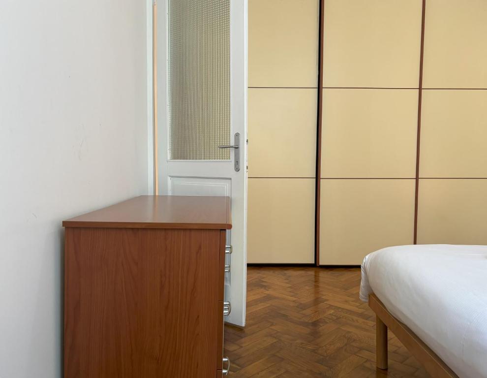 Posteľ alebo postele v izbe v ubytovaní Flat Belpoggio 13