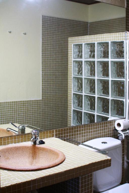 Un baño de El Celler de la Guàrdia