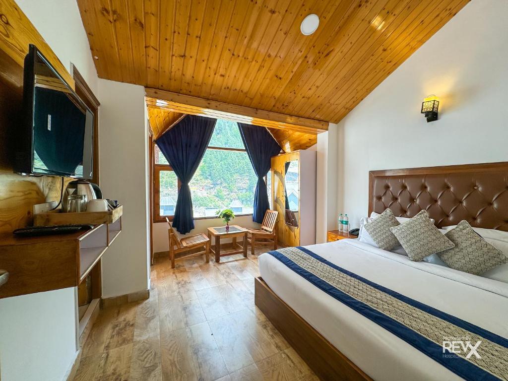 TV a/nebo společenská místnost v ubytování Shanag Inn Resort
