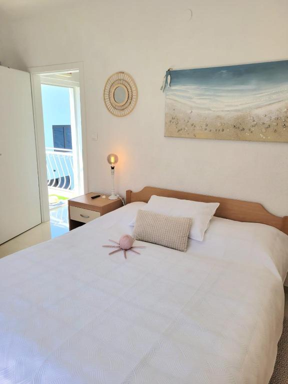 Postel nebo postele na pokoji v ubytování Apartmán BRAĆKI CVIJET