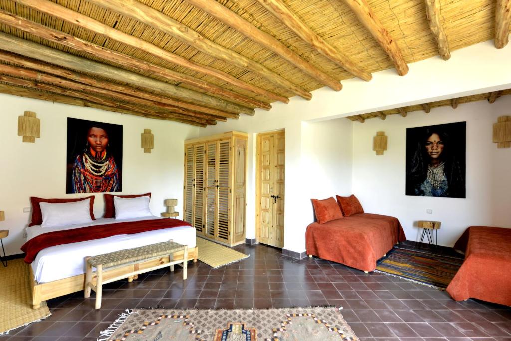 Villa Agora, Villa à la campagne proche Marrakech - Superior Quadruple Room
