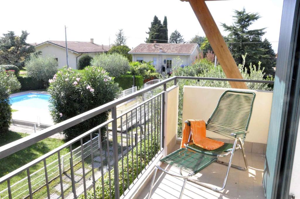 Balkón alebo terasa v ubytovaní Apartments in Lazise - Gardasee 30250