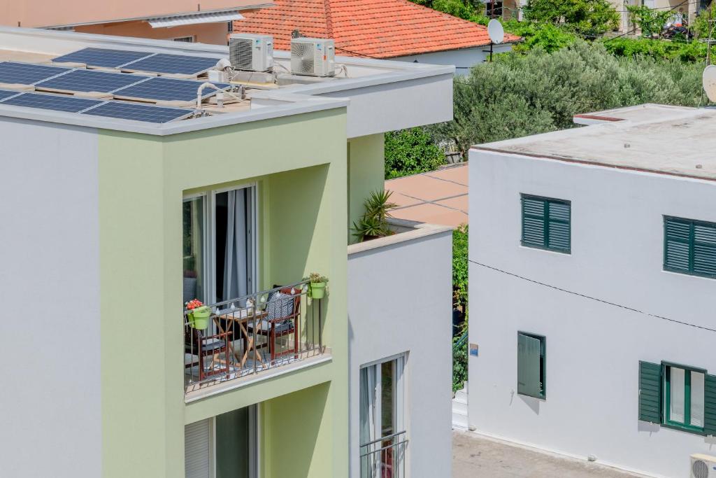 Balkón alebo terasa v ubytovaní Trogir Downtown Apartments