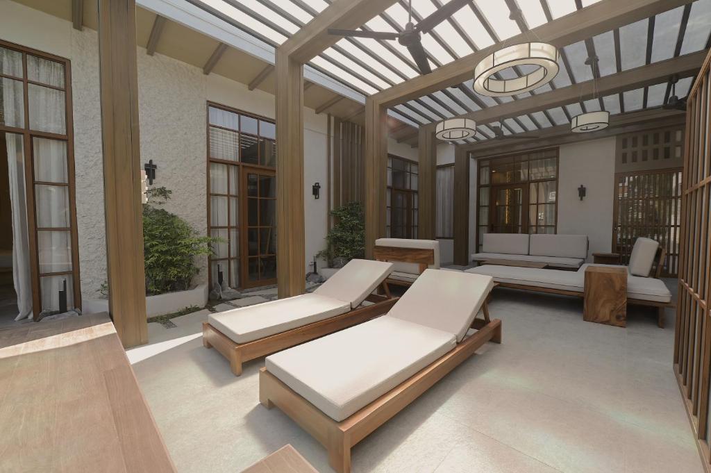 Posezení v ubytování Ritz Villa