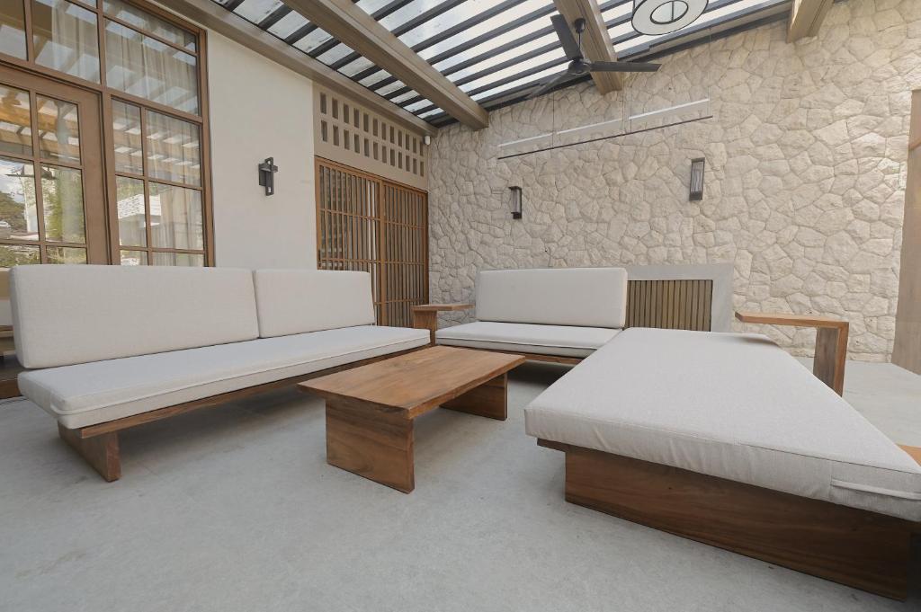 Posezení v ubytování Ritz Villa