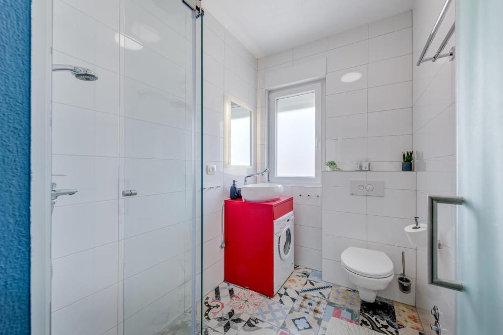Kúpeľňa v ubytovaní Trogir Downtown Apartments