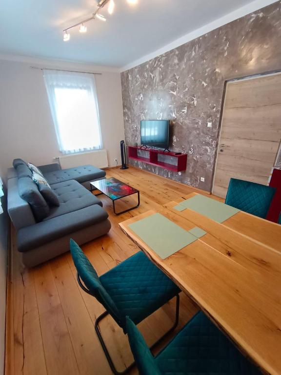 Posezení v ubytování Seeappartements Villa Sole