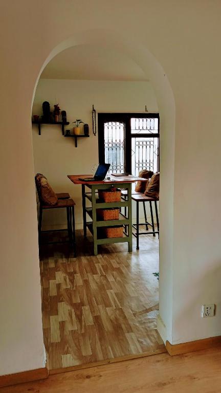 Posezení v ubytování Nextdoor Kathmandu
