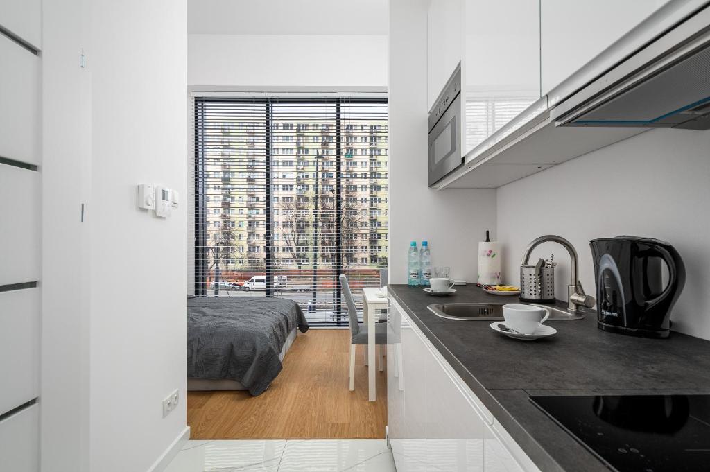 Fotografia z galérie ubytovania Apartamenty Warszawa Kasprzaka 29 vo Varšave