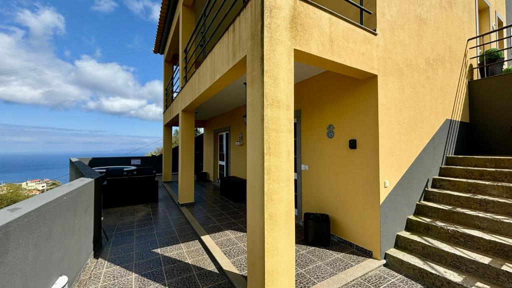 Uma varanda ou terraço em Ocean Hill House