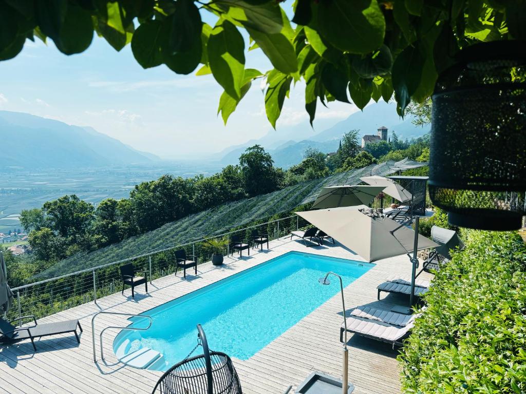 Bazén v ubytování Residence Pranterhof nebo v jeho okolí