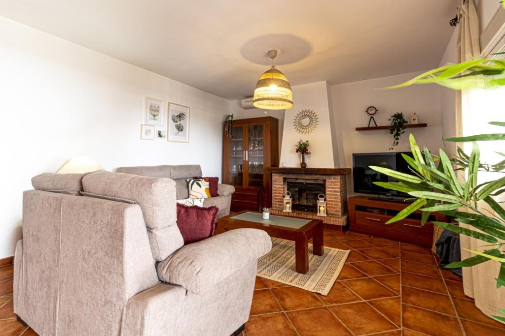Zdjęcie z galerii obiektu Casa Sueño con piscina privada w mieście Mijas