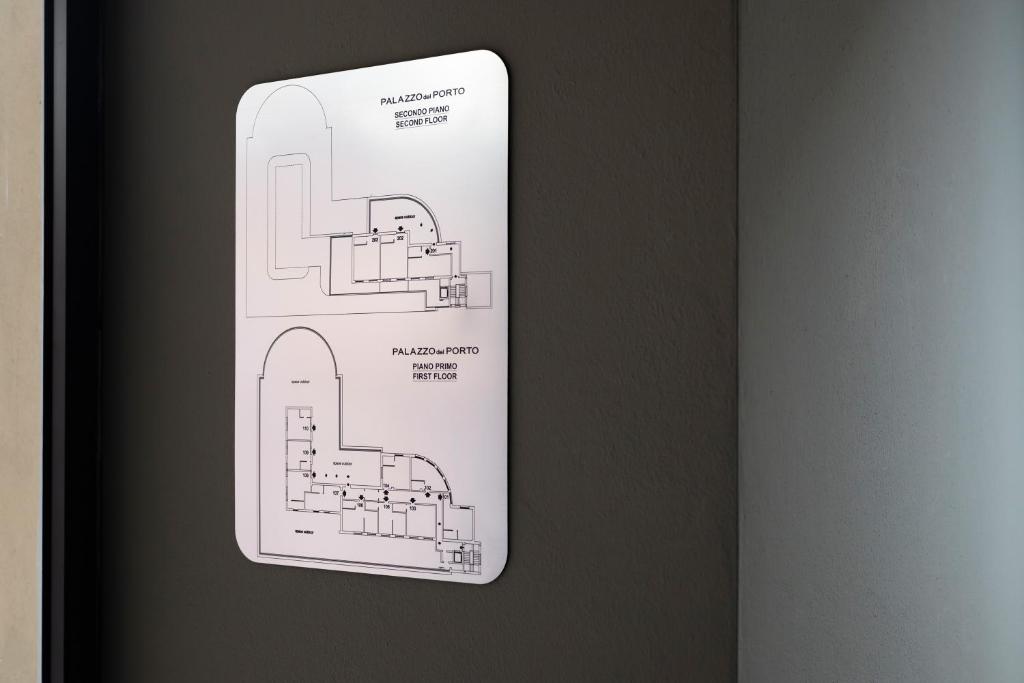 Půdorys ubytování Palazzo Del Porto