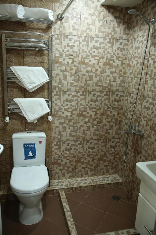 Koupelna v ubytování Vell Grey Hotel
