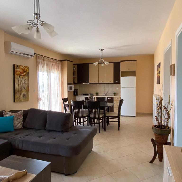 Kuchyň nebo kuchyňský kout v ubytování Kap's appartment (1)