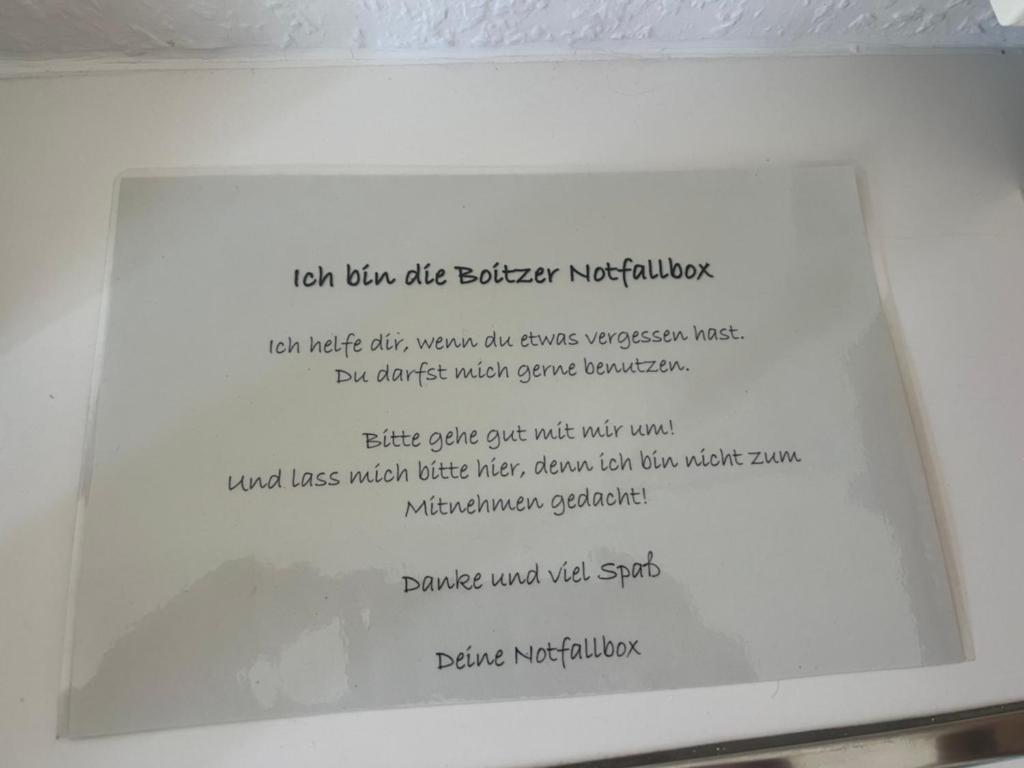 Fotografie z fotogalerie ubytování Das Boitzer v destinaci Walsrode