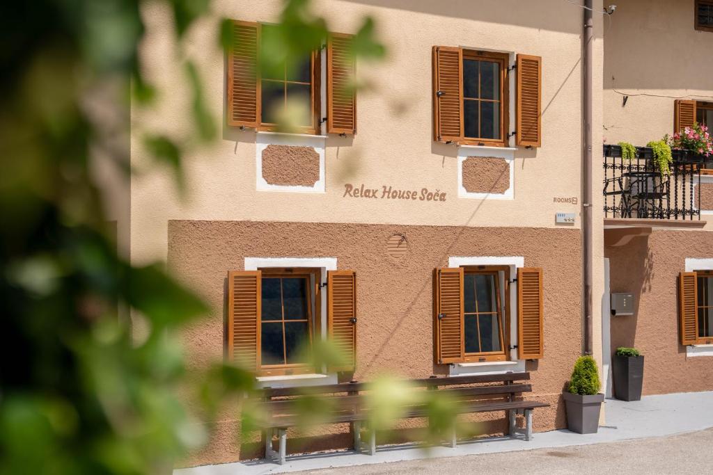 Balkón nebo terasa v ubytování Relax House Soča