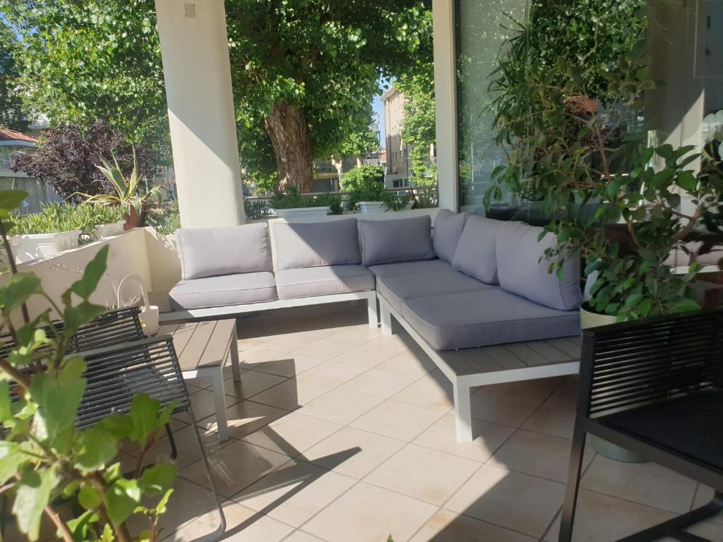 Posezení v ubytování Hotel Bianca Vela