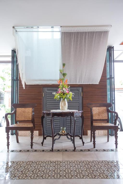 Posezení v ubytování Chankam Boutique Hotel
