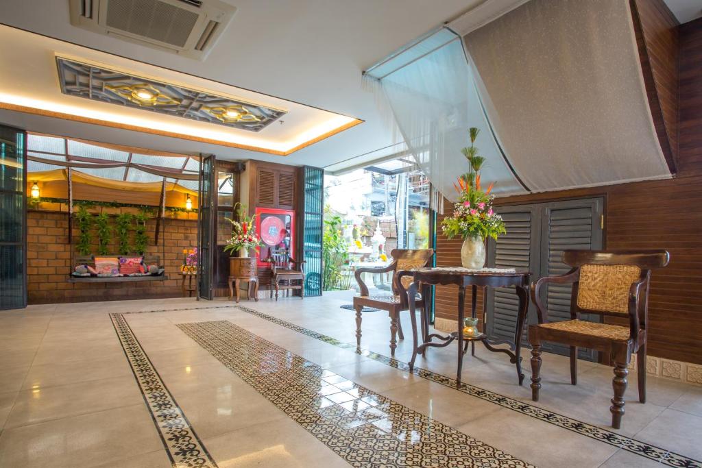 Posezení v ubytování Chankam Boutique Hotel