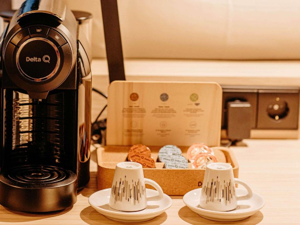 Comodidades para preparar café e chá em Mercure Fátima