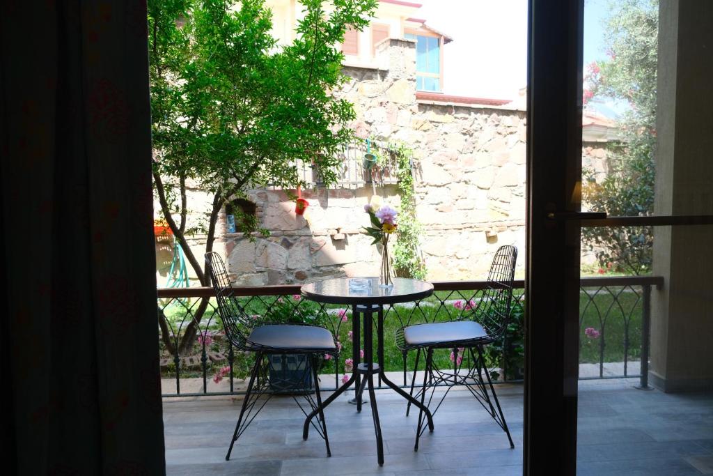 Balkón nebo terasa v ubytování Nilüfer Butik Otel