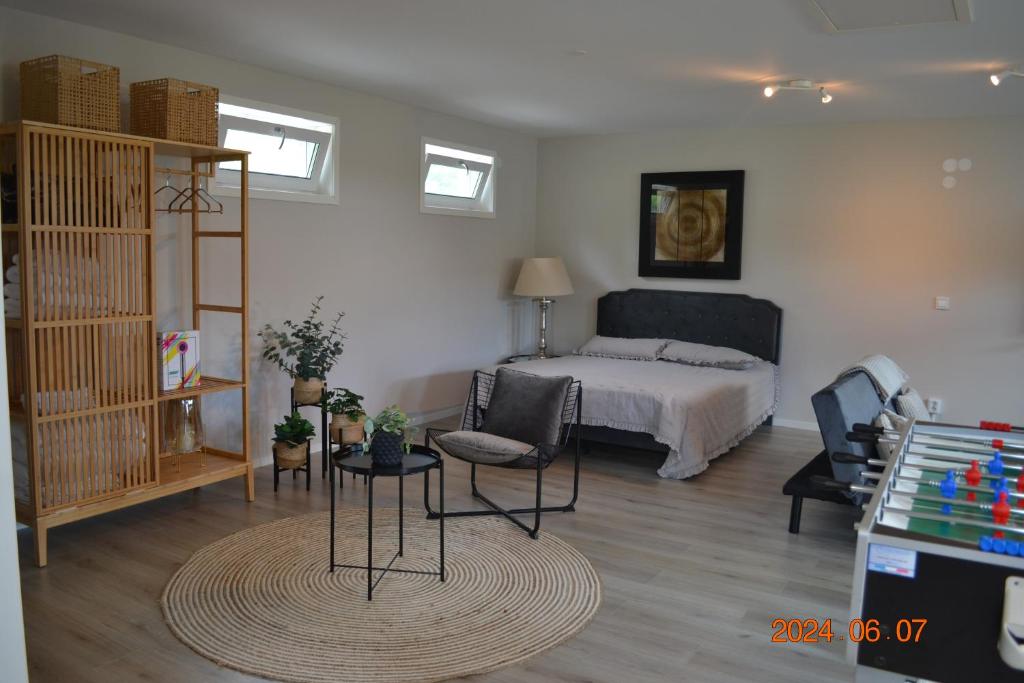 Postel nebo postele na pokoji v ubytování Villa Simonsson