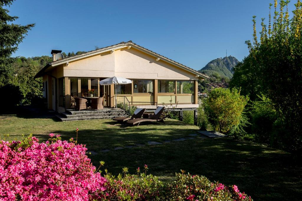 Zahrada ubytování Casa Calina