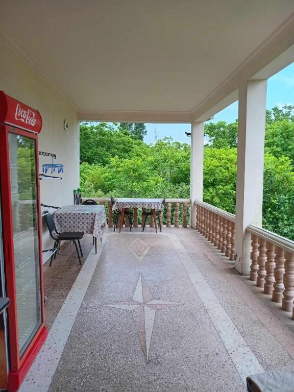 Balkón nebo terasa v ubytování Guest house Gio
