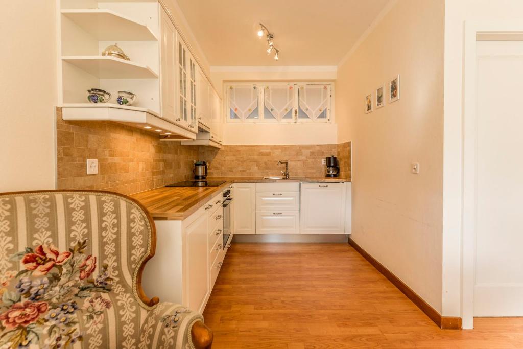 Kuchyň nebo kuchyňský kout v ubytování Casa Calina