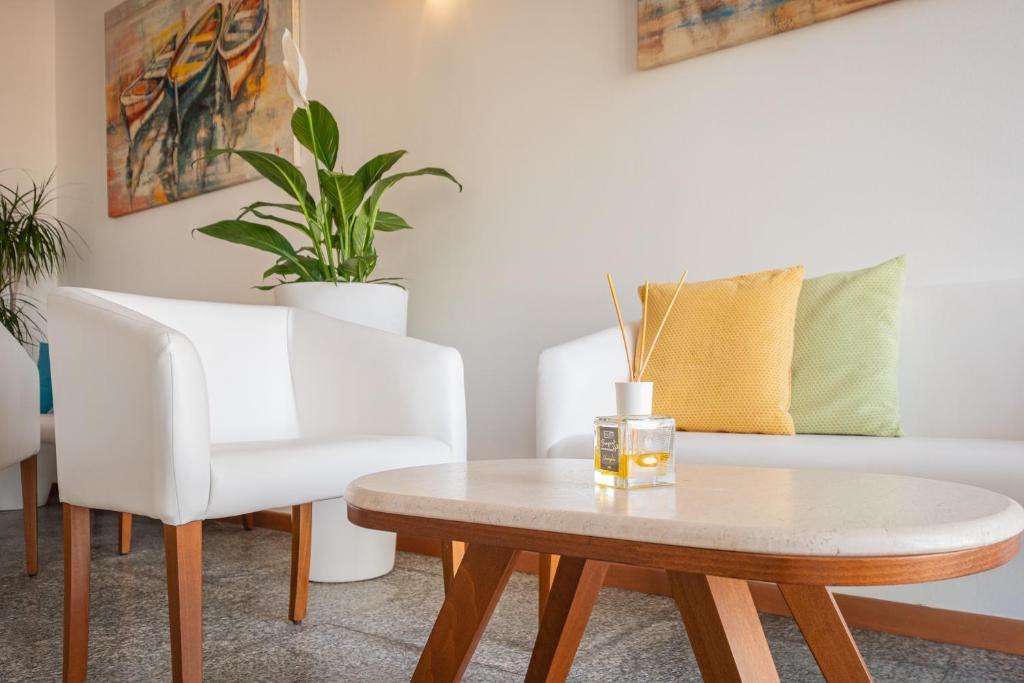 Posezení v ubytování Hotel Il Gabbiano