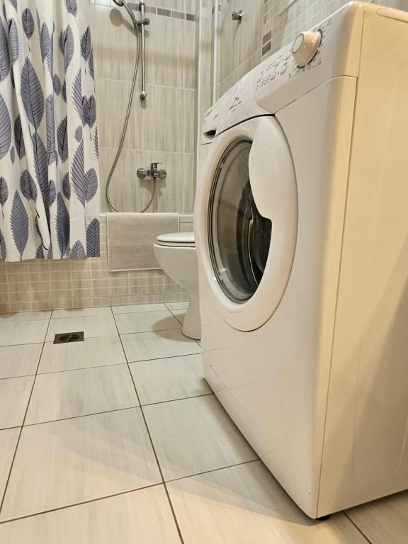 Koupelna v ubytování KRAKEN Apartment