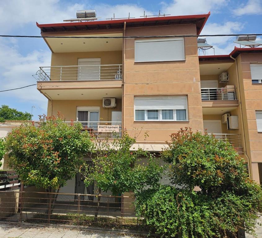 Budova, kde se apartmán nachází