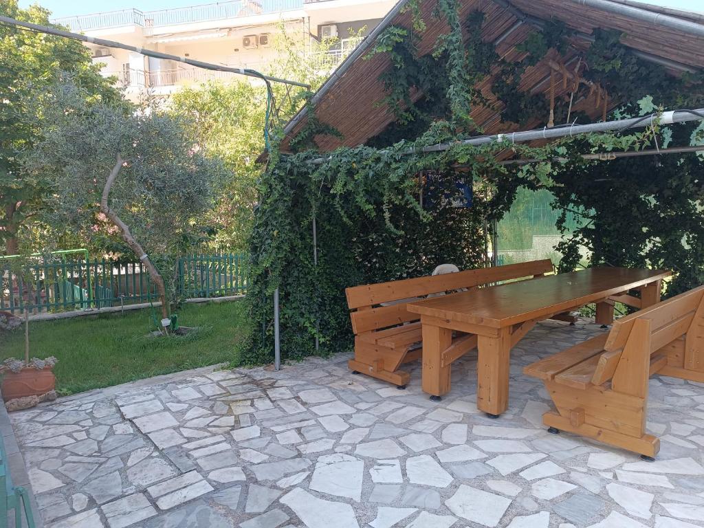 Zahrada ubytování Anestis Apartments & rooms